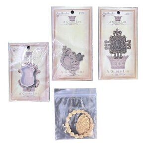 A Gilded Life by‎ Spellbinders Pendant Bundle Scrapbooking Jewelry Making CRAFTS